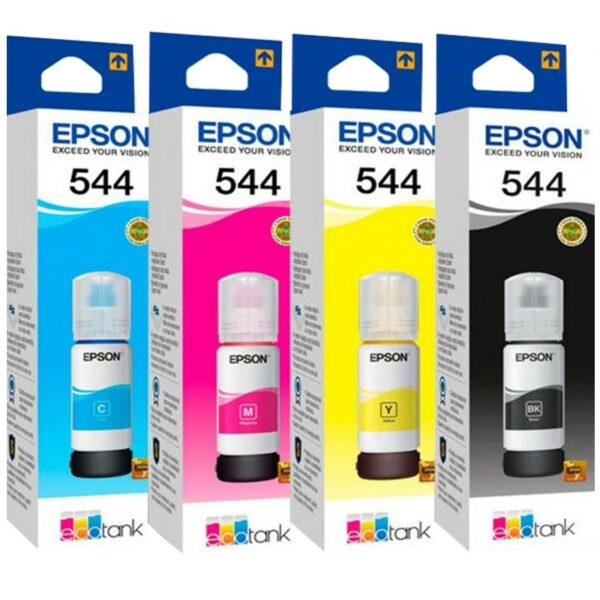 Epson Ink 544 – Bundle (Black, Magenta, Cyan, Yellow)