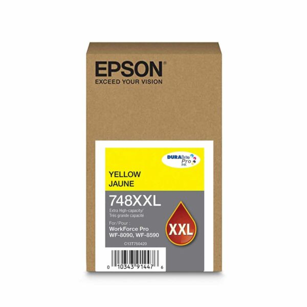 EPSON WorkForce 748XXL Ink (Yellow)